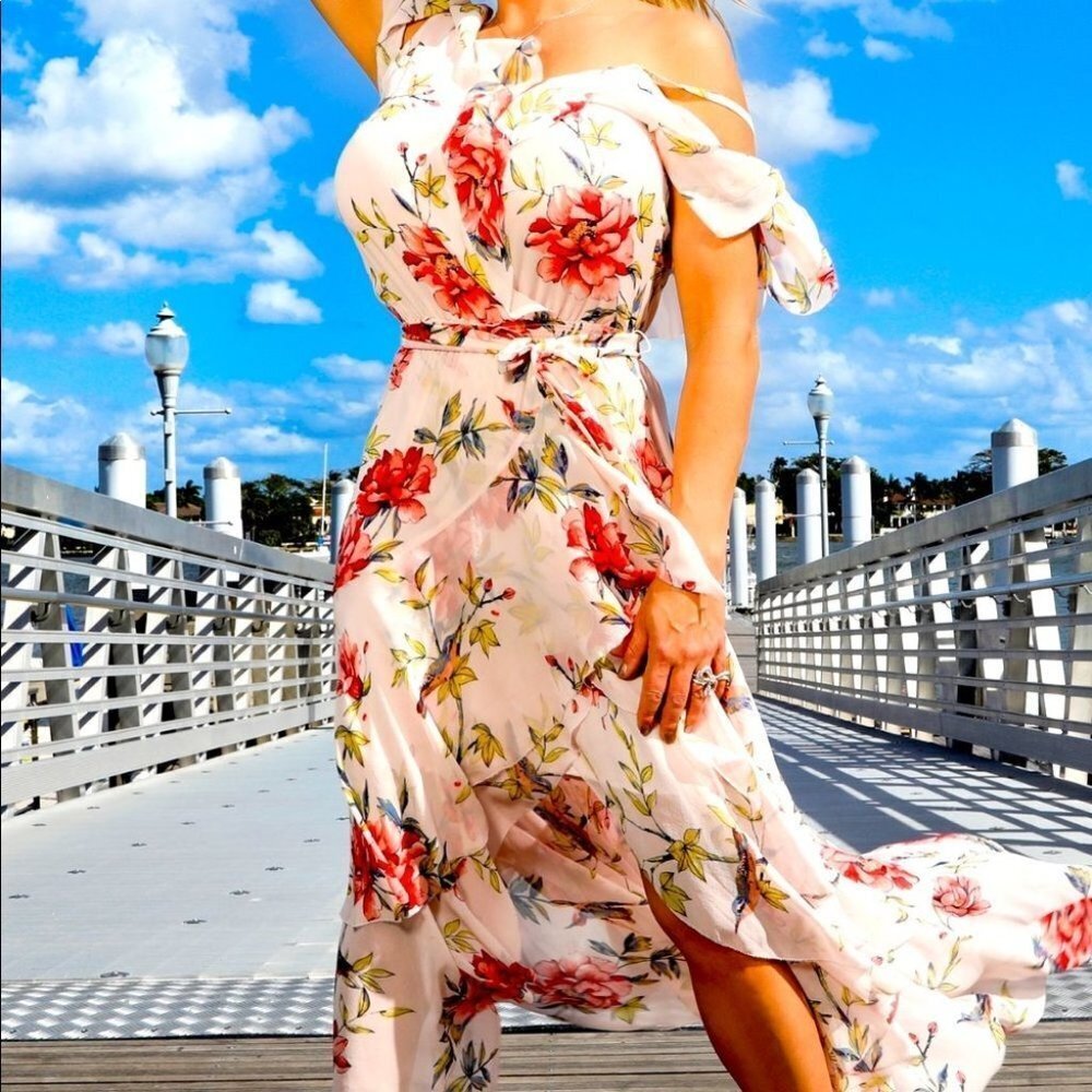 Joie Beautiful. Floral dress
